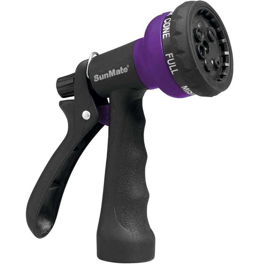 Orbit Hose-End 7-Pattern Plastic Turret Nozzle