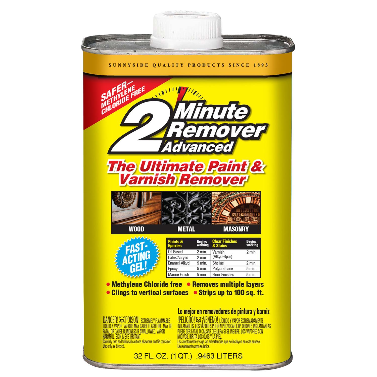 Sunnyside 2 Minute Remover Advanced Paint and Varnish Remover 1 qt