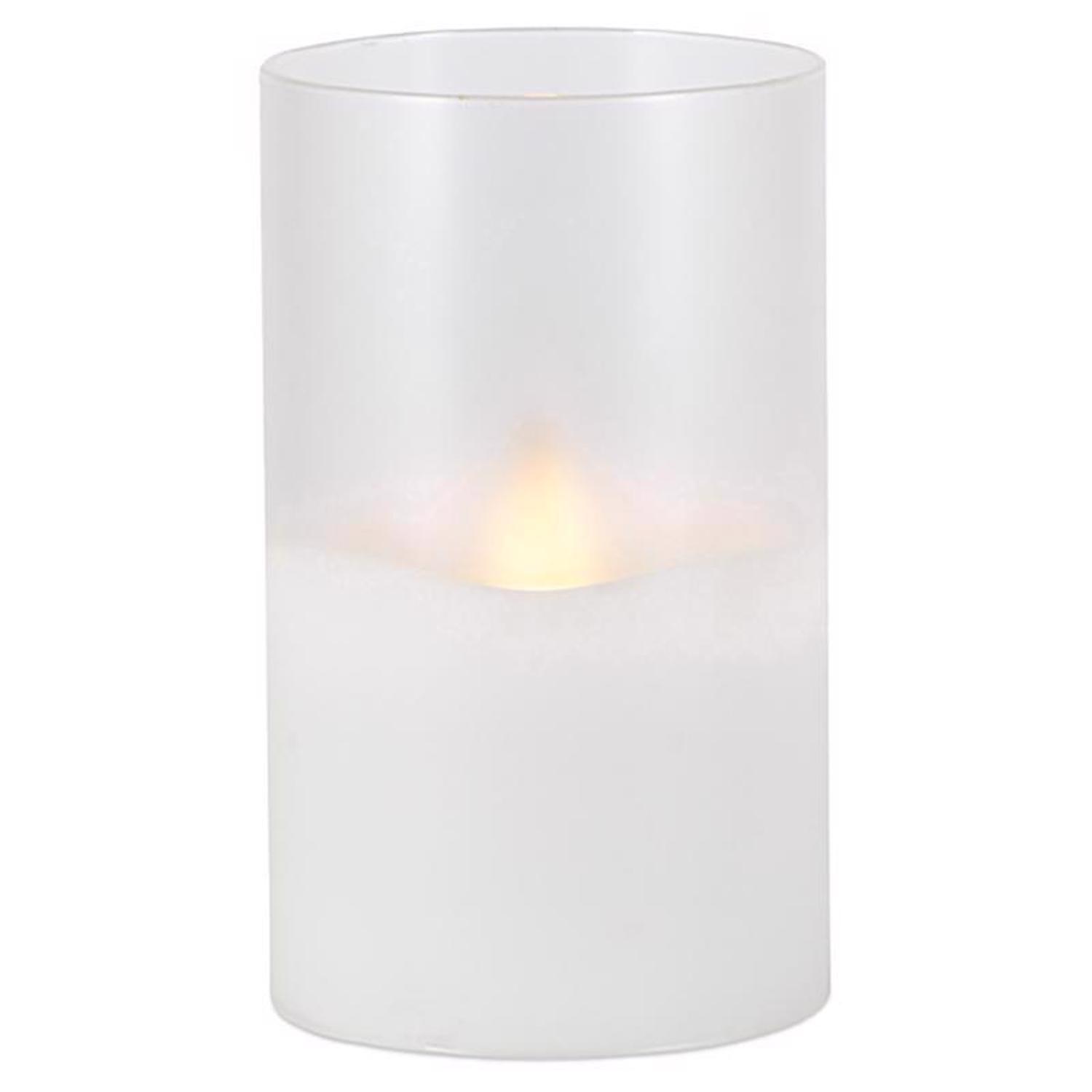 Gerson Everlasting Glow White No Scent Flameless Hand Poured Candle