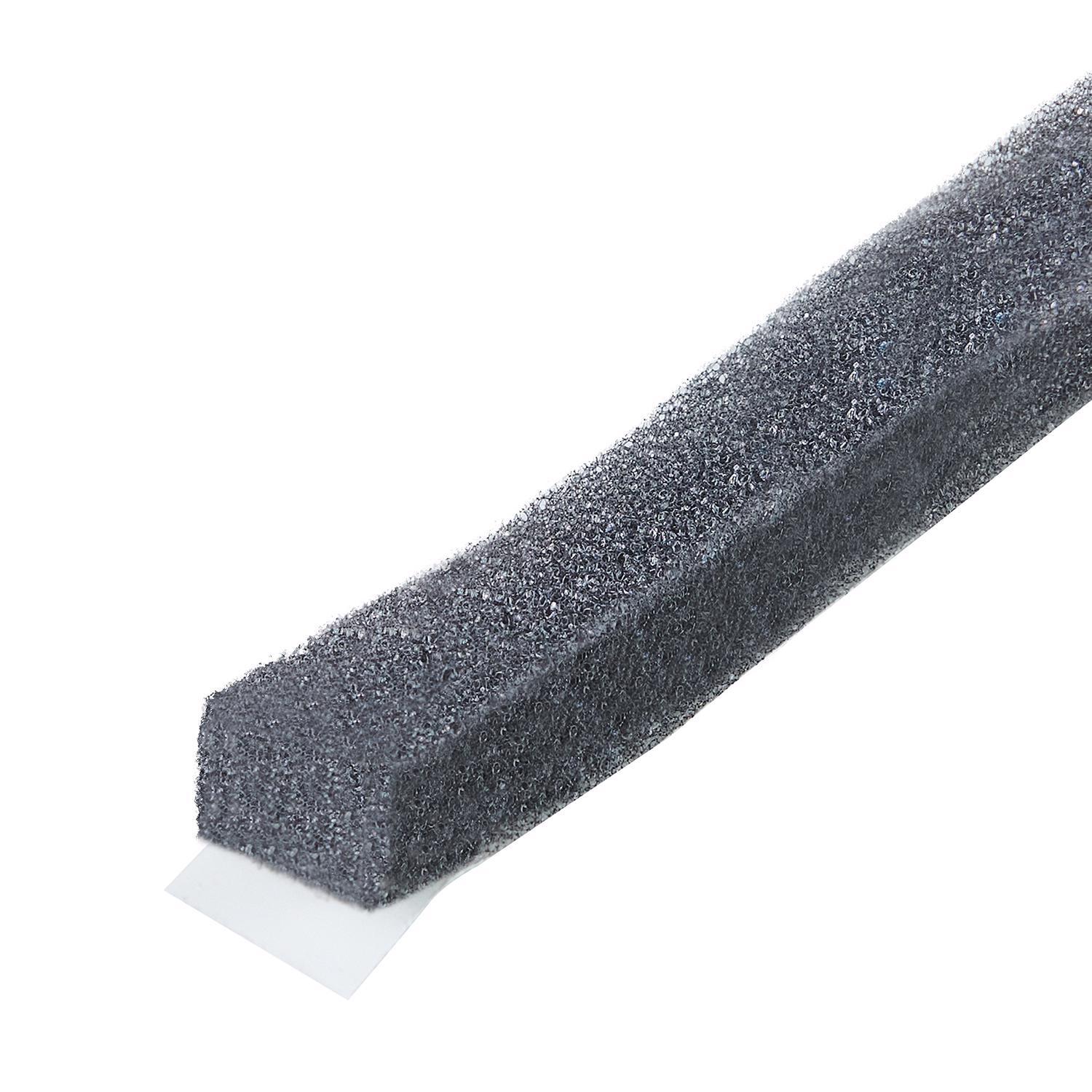 M-D Building Products Gray Foam Weather Stripping Tape For Doors and Windows 204 in. L X 0.38 in.