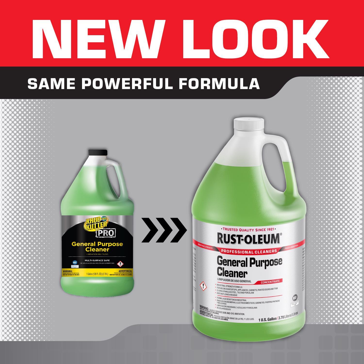 Rust-Oleum Professional Cleaners No Scent Multi-Purpose Cleaner 1 gal 1 pk