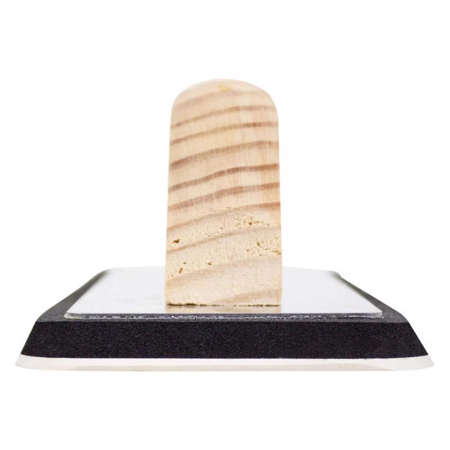 QEP 4 in. W X 9-1/2 in. L Rubber Grout Float Smooth