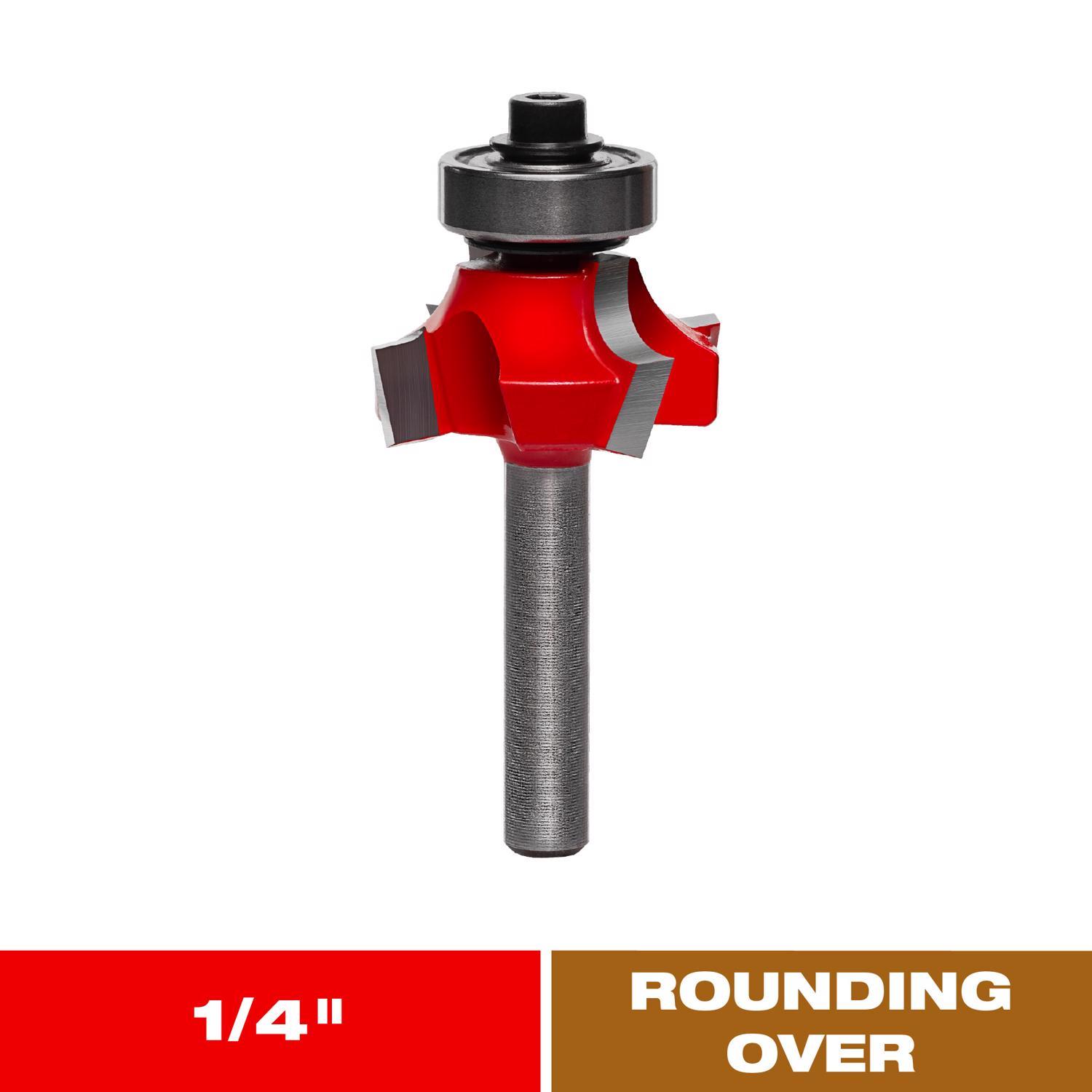 Diablo 1-1/8 in. D X 1/4 in. X 2-3/16 in. L Carbide Round Over Bit