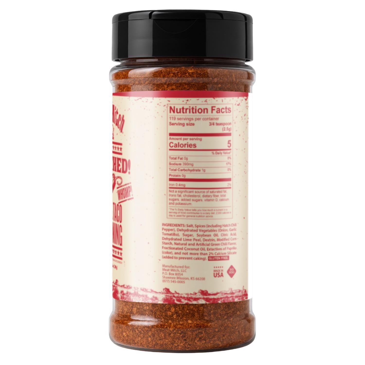Meat Mitch Chili and Taco Seasoning 10.5 oz