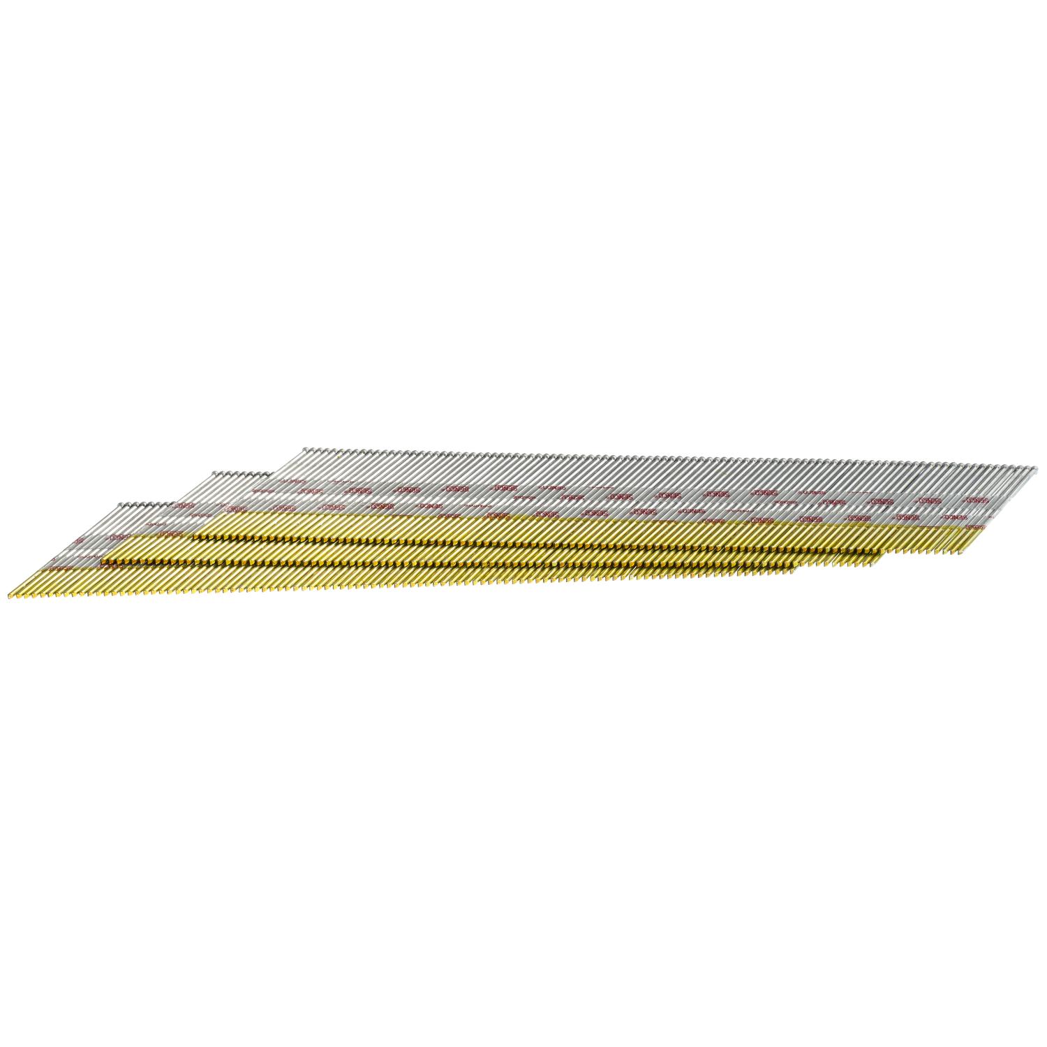 Senco 2 in. L X 15 Ga. Angled Strip Galvanized Finish Nails 34 deg 4000 pk