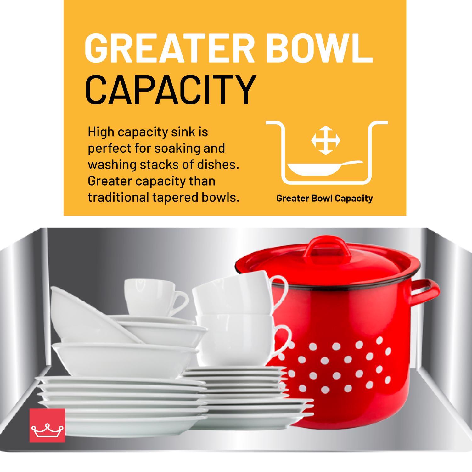Kindred Creemore Stainless Steel Top Mount 25 in. W X 22 in. L Single Bowl Kitchen Sink