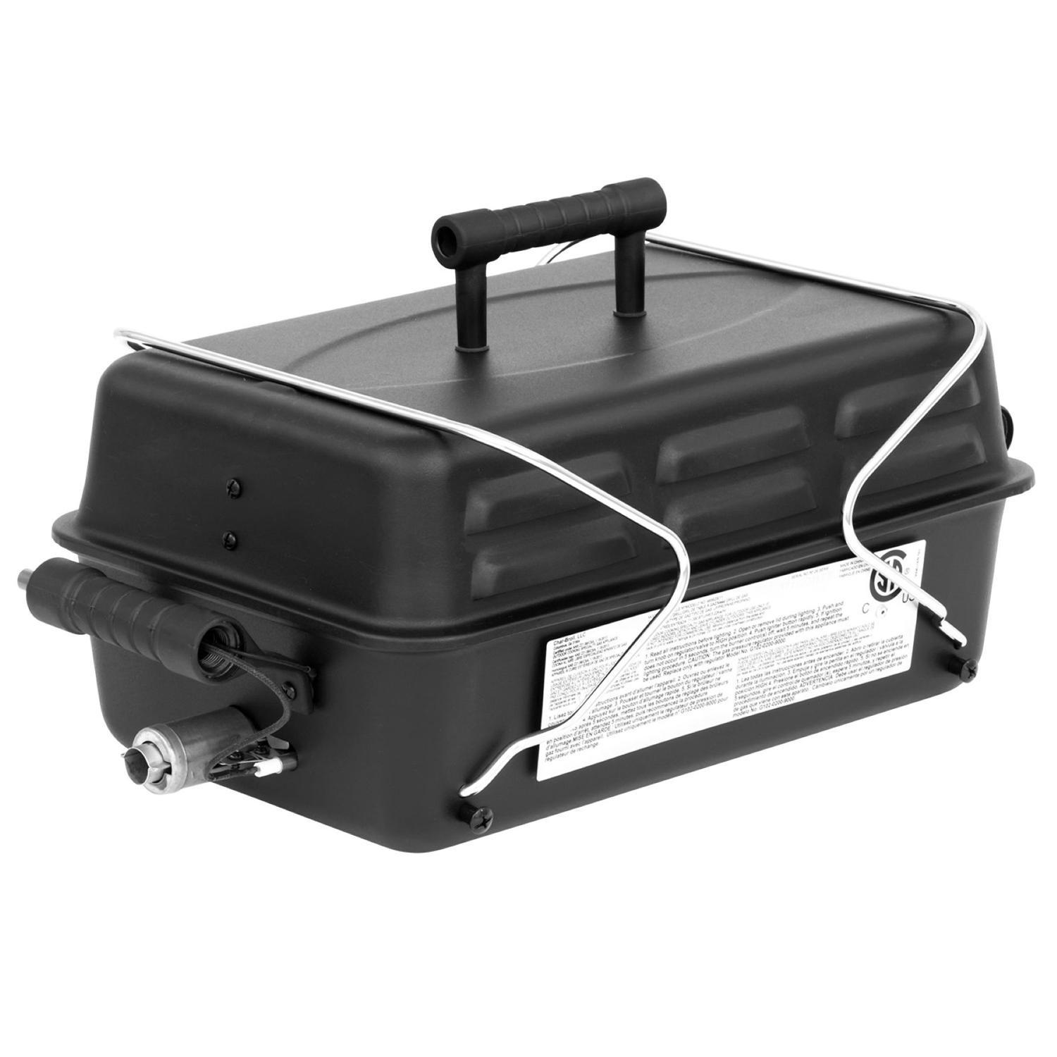 Char-Broil 1 Burner Liquid Propane Portable Grill Black
