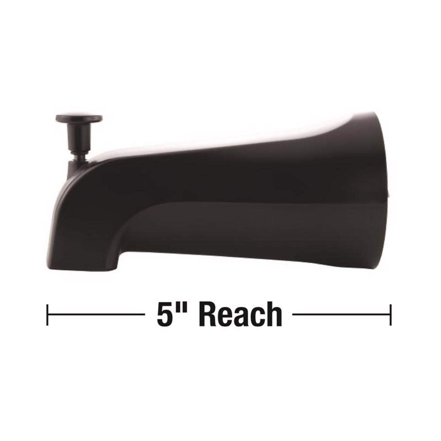 Danco Matte Black Tub Spout
