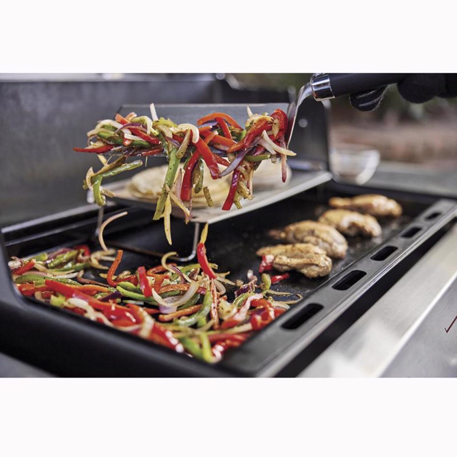 Weber Searwood 600, Searwood XL600 and Spirit 300 Series Rust Resistant Griddle Insert 22.7 in. L X