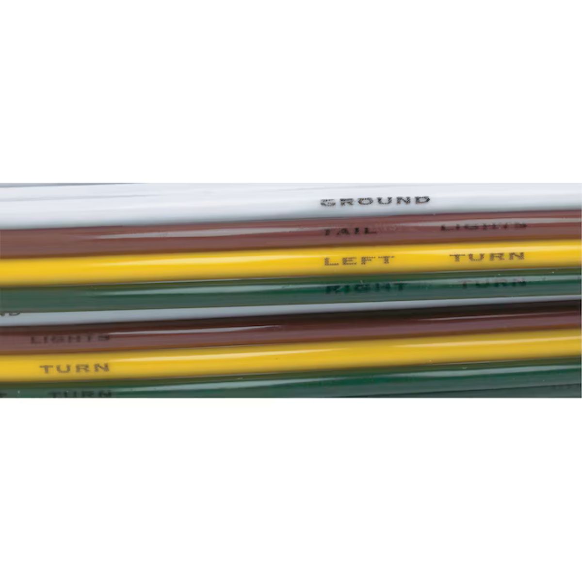 Hopkins 25 Ft 4-Wire Bonded Trailer Electrical Wiring with 100% Copper Conductors