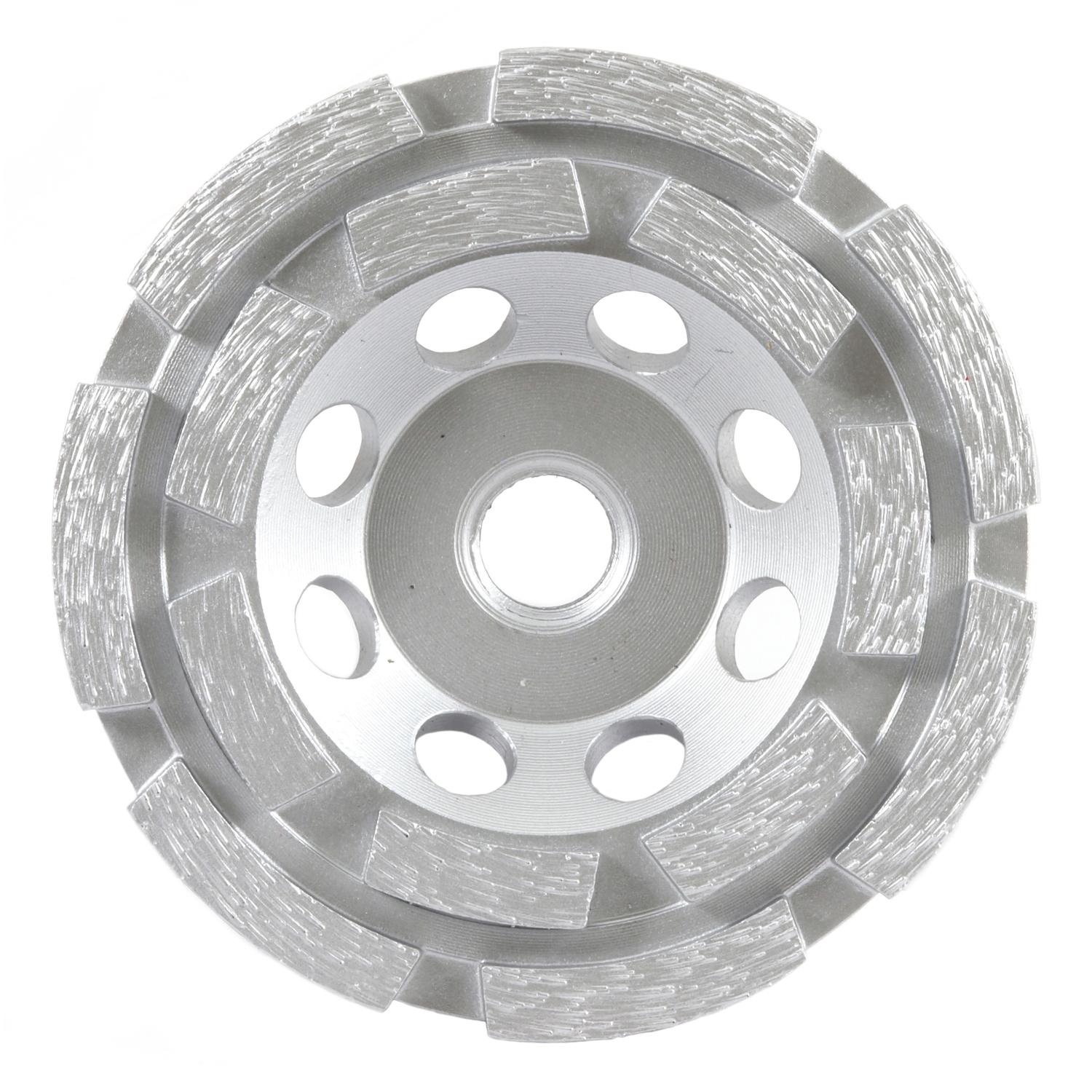 Forney 4 in. D X 5/8 in. in. X 1/4 in. thick Cup Grinding Wheel 1 pc