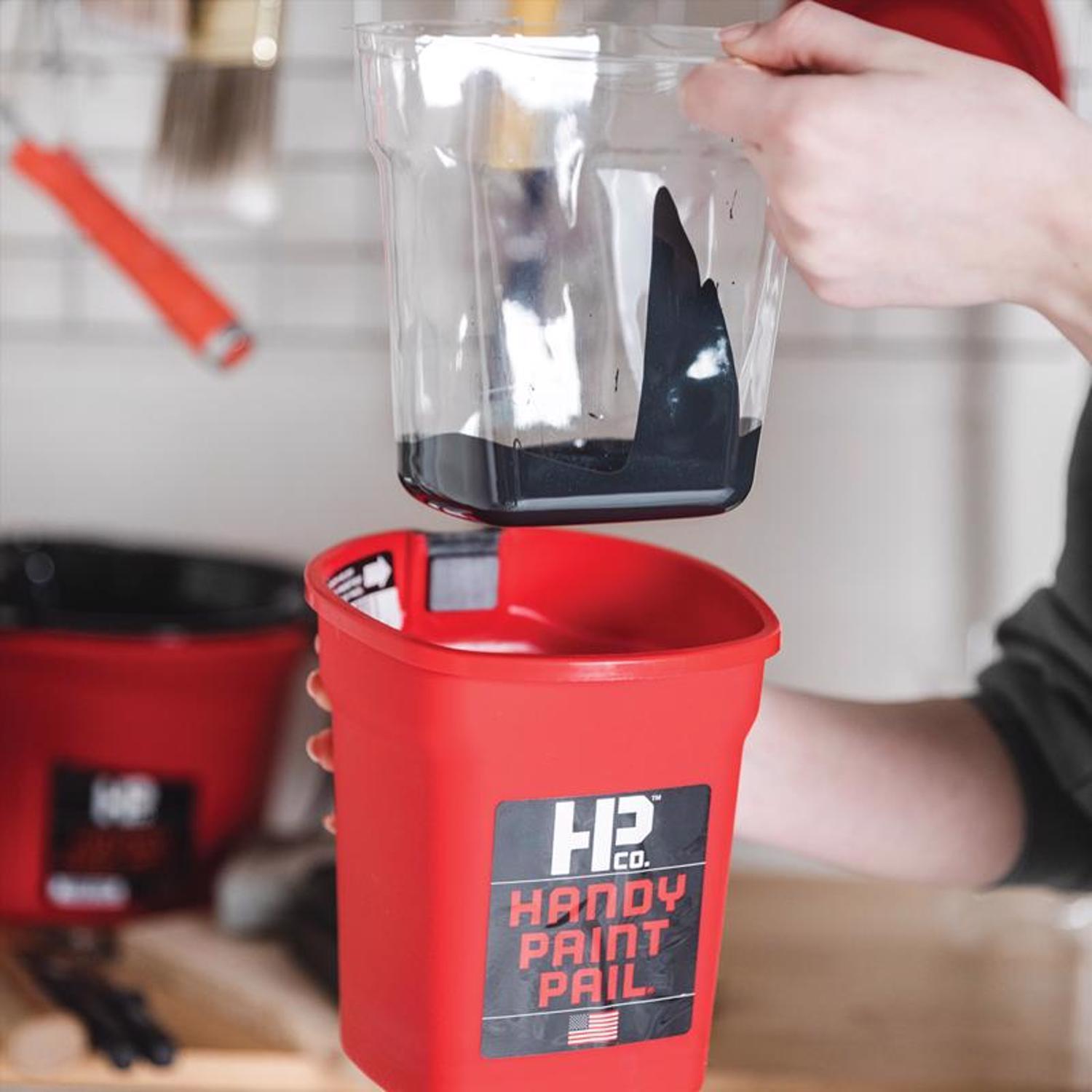 Handy Handy Paint Pail Clear 1 qt Plastic Liner