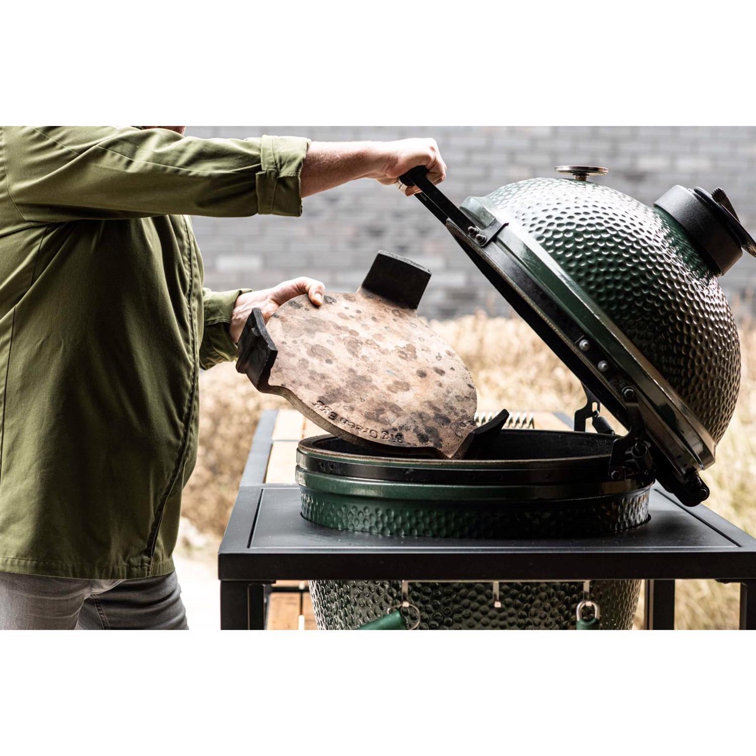 Big Green Egg Ceramic Heat Deflector For Big Green Egg convEGGtor for Large Egg