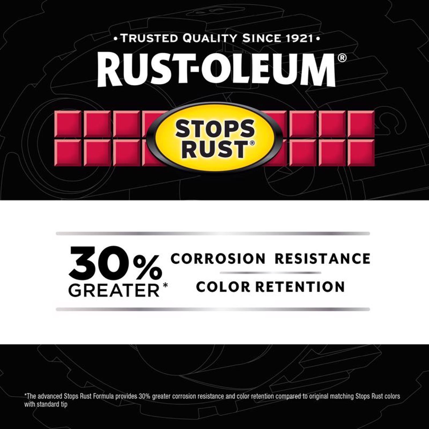 Rust-Oleum Stops Rust 5-in-1 Indoor/Outdoor Satin Beige Oil-Based Oil Modified Alkyd Protective Enam