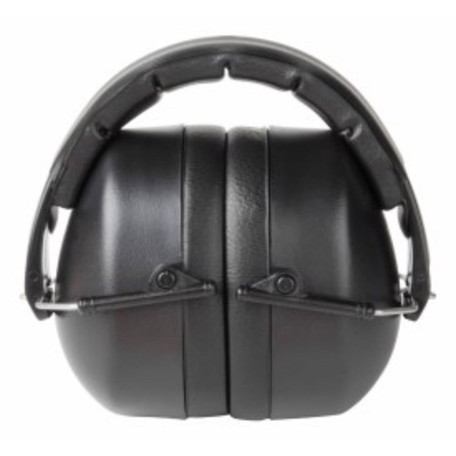 3M 25 dB Soft Foam Folding Earmuffs Black 1 pair