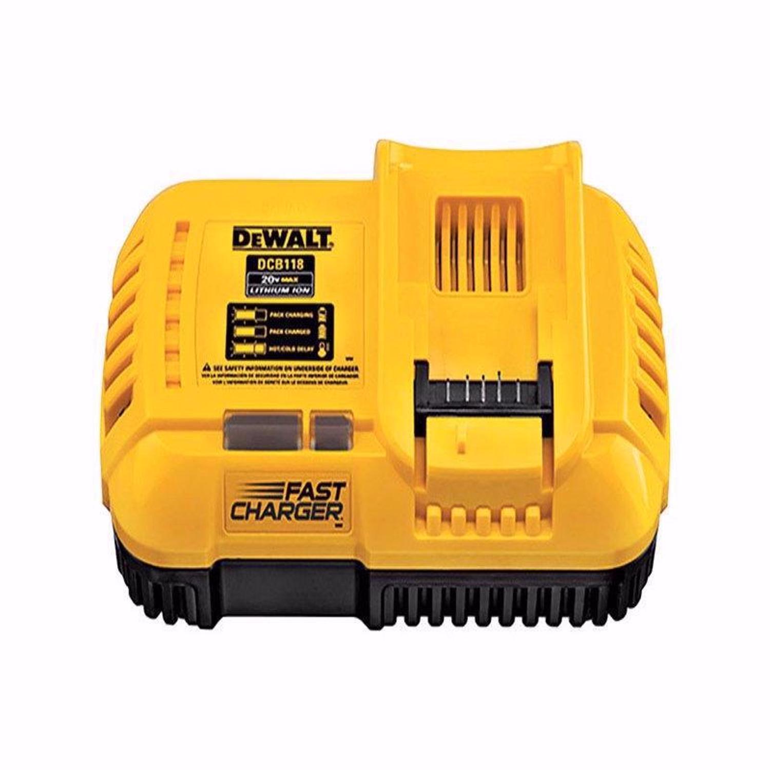 DeWalt 20V MAX DCB118 20 V Lithium-Ion Battery Charger 1 pc