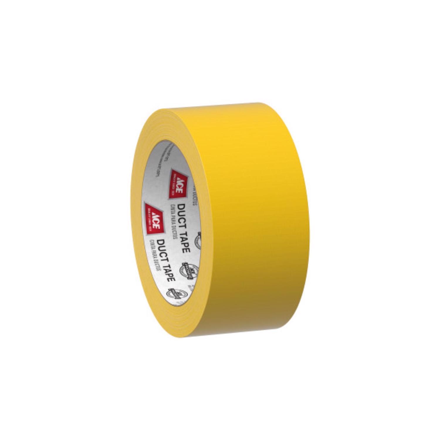 Ace 1.88 in. W X 20 yd L Yellow Solid Duct Tape