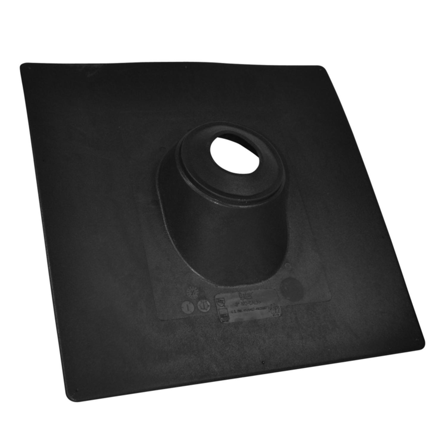 Oatey No-Calk 11 in. W X 15 in. L Thermoplastic Roof Flashing Black