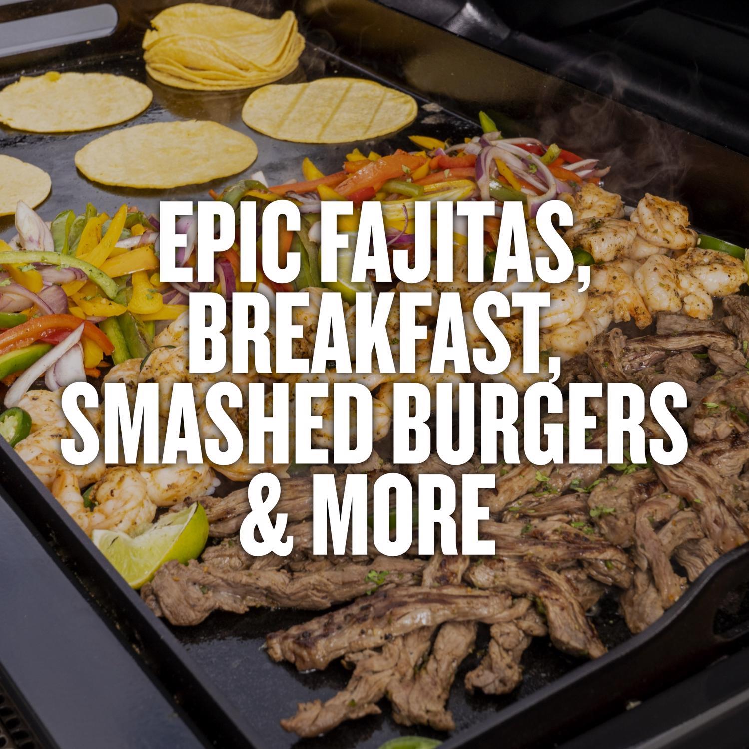 Traeger Flatrock 3 Burner Liquid Propane Outdoor Griddle Black