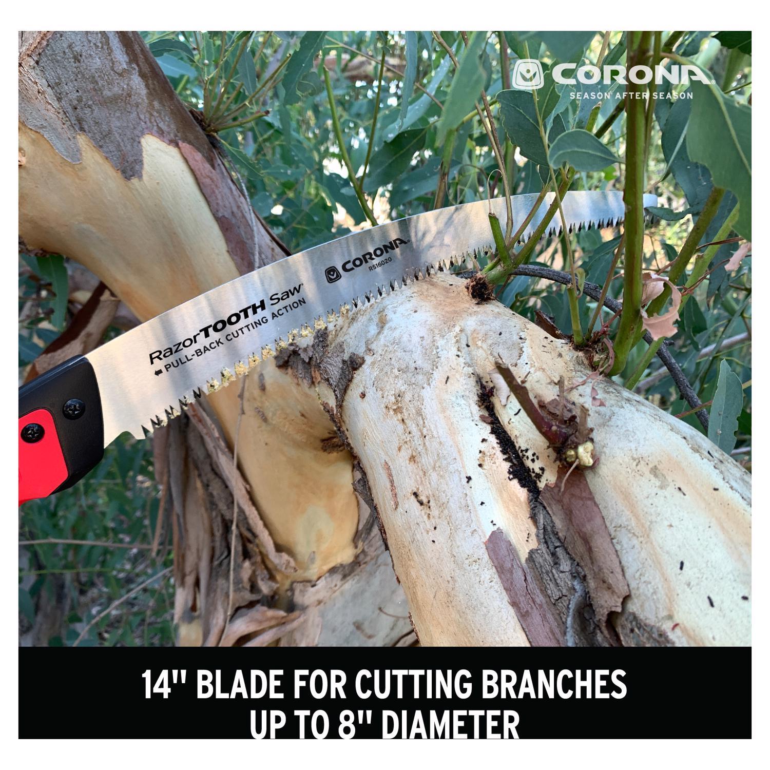 Corona Razortooth RS16020 5 in. Carbon Steel Curved Pruning Saw