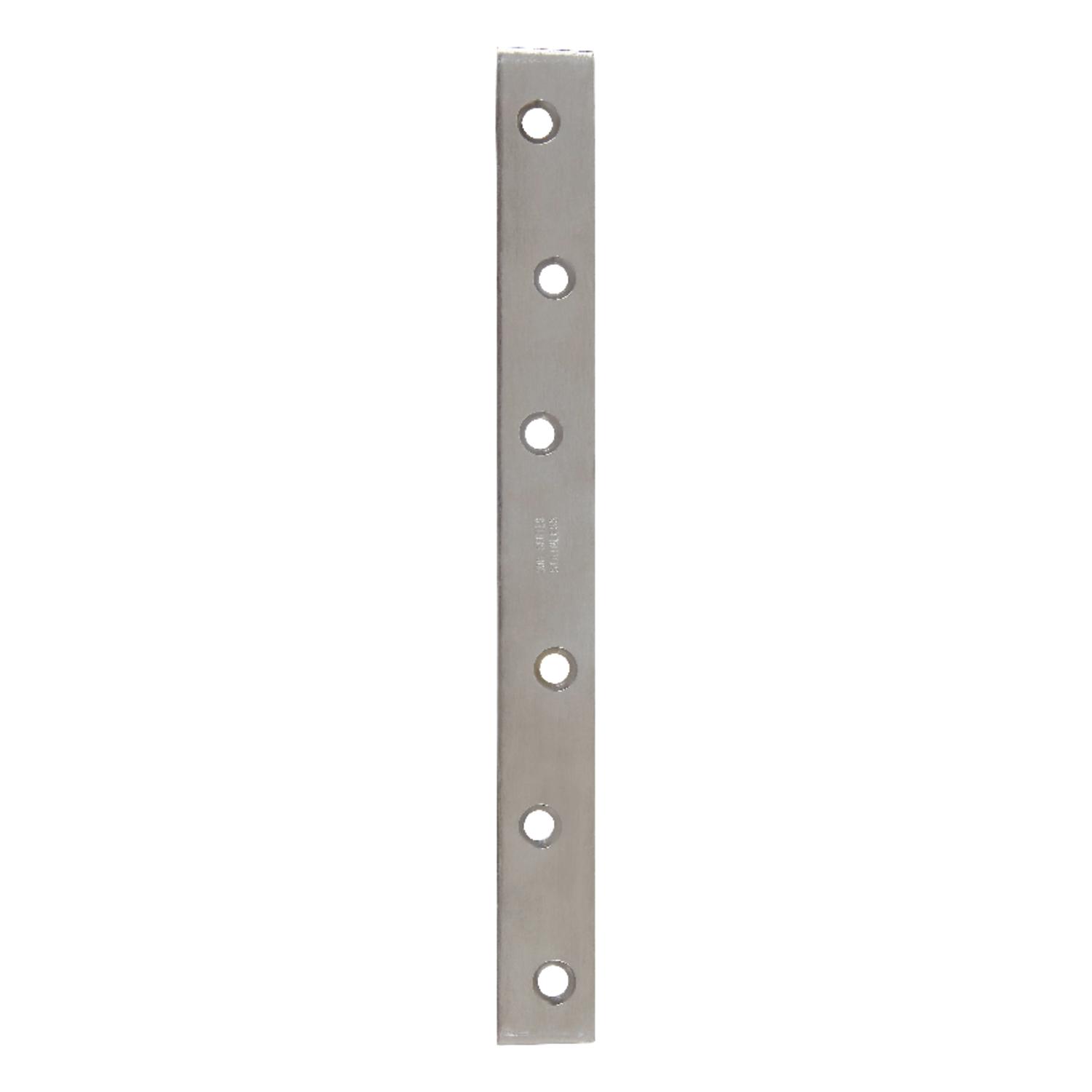 Ace 10 in. H X 1 in. W X.165 in. L Stainless Steel Mending Brace