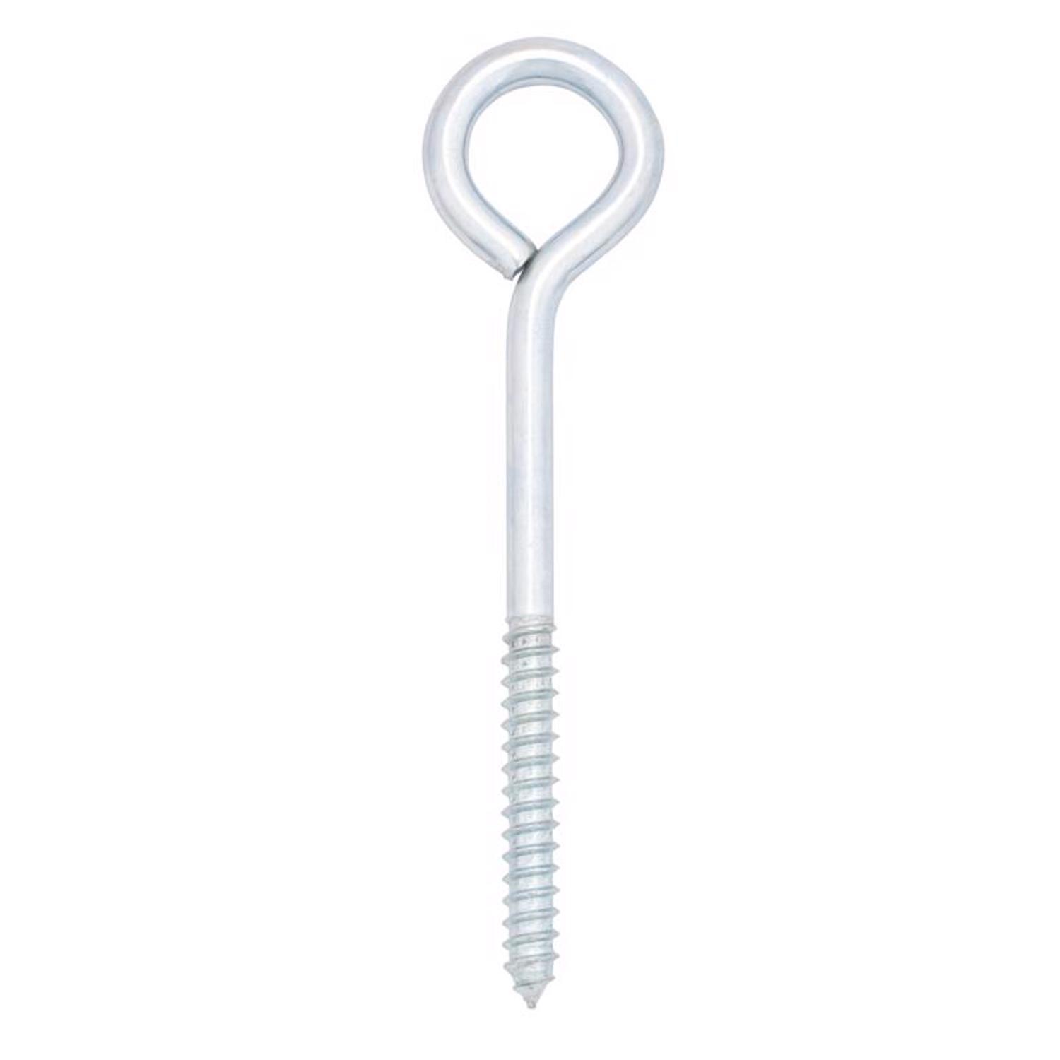 Hampton 5/16 in. X 5 in. L Zinc-Plated Steel Lag Thread Eyebolt