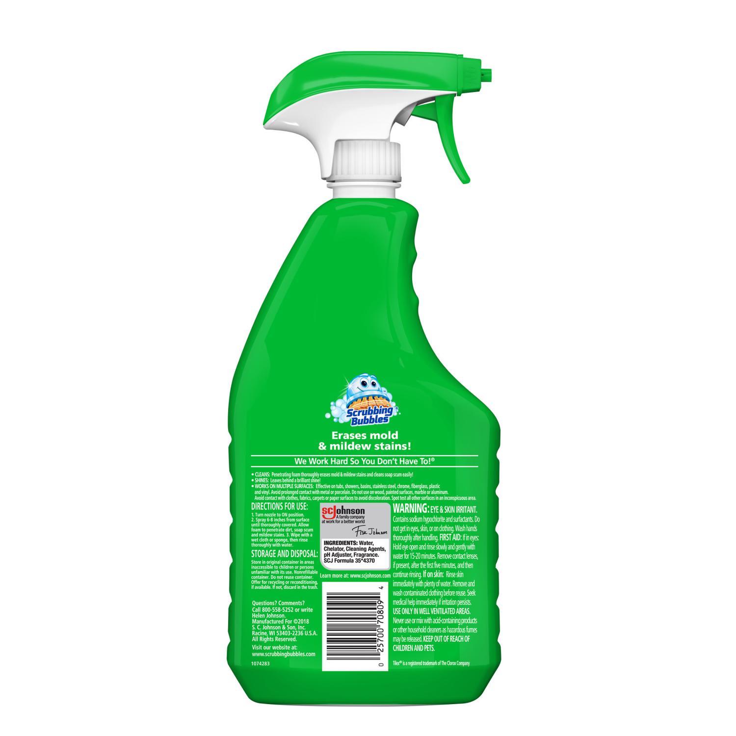 Scrubbing Bubbles No Scent Bathroom Cleaner 32 oz Foam