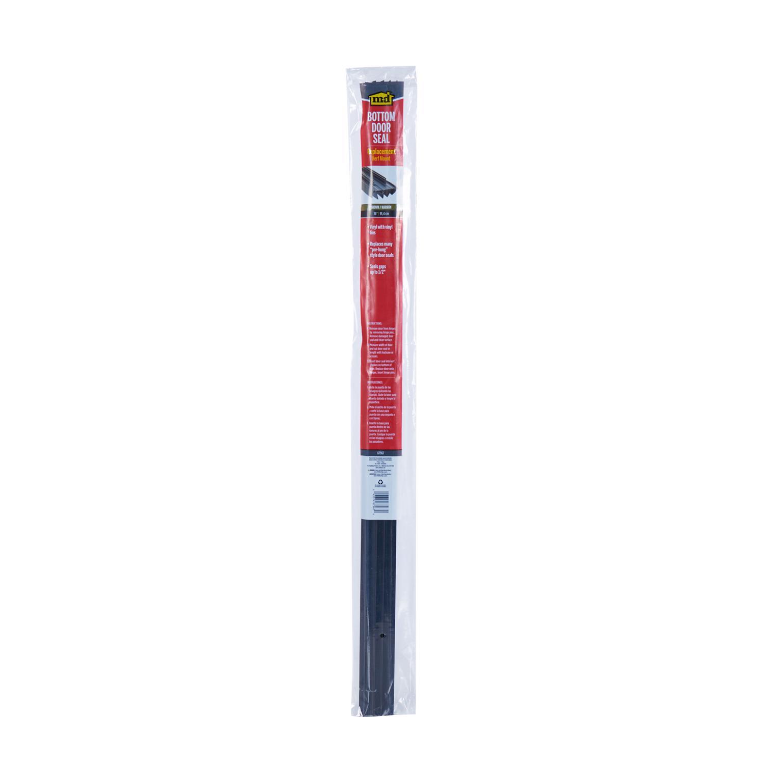 M-D Building Products Brown Vinyl Weatherstrip For Doors 36 in. L X 0.5 in.