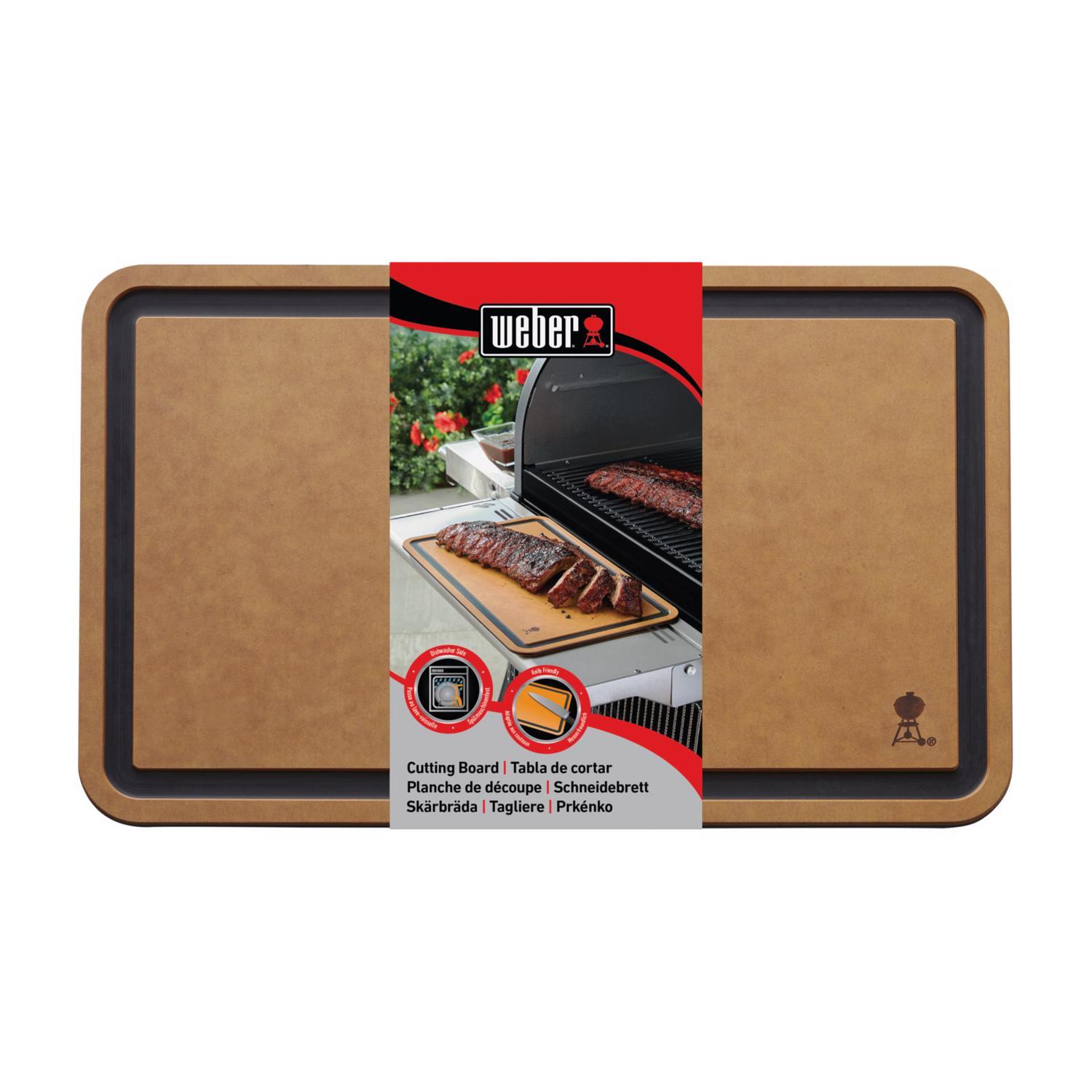 Weber 10.7 in. L X 17.6 in. W X 0.3 in. Paper Fiber Cutting Board