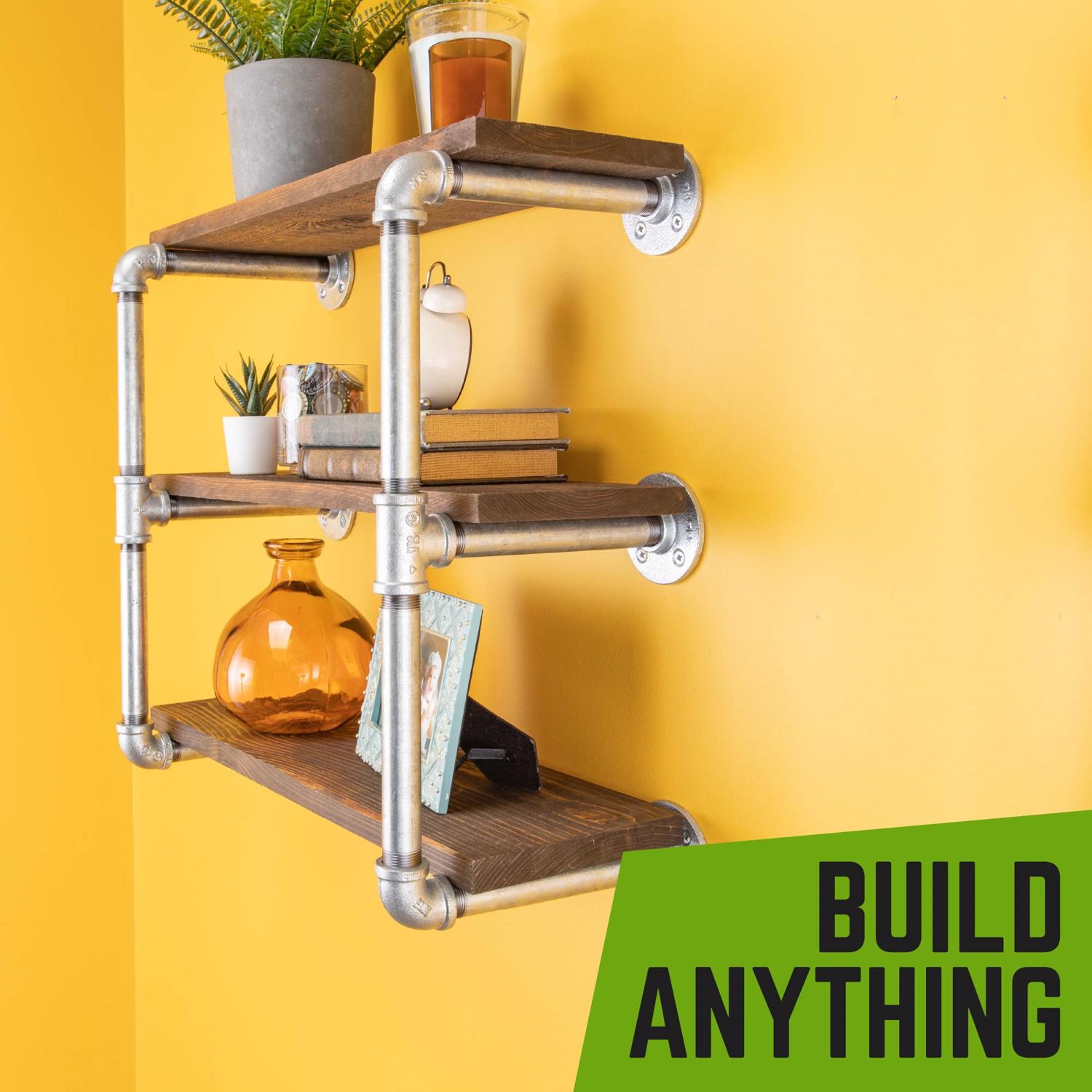 STZ Industries 1/2 in. MIP each X 1/2 in. D MIP Galvanized Steel 4 in. L Nipple