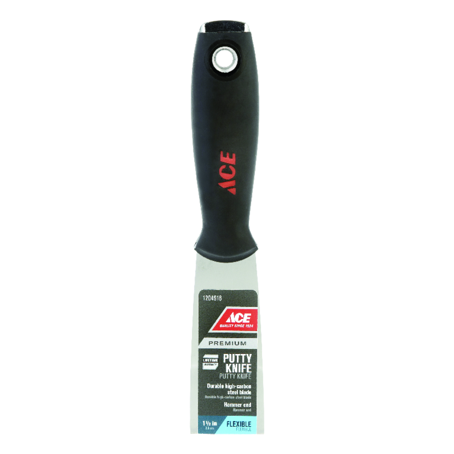 Ace 1.5in. W High-Carbon Steel Flexible Putty Knife