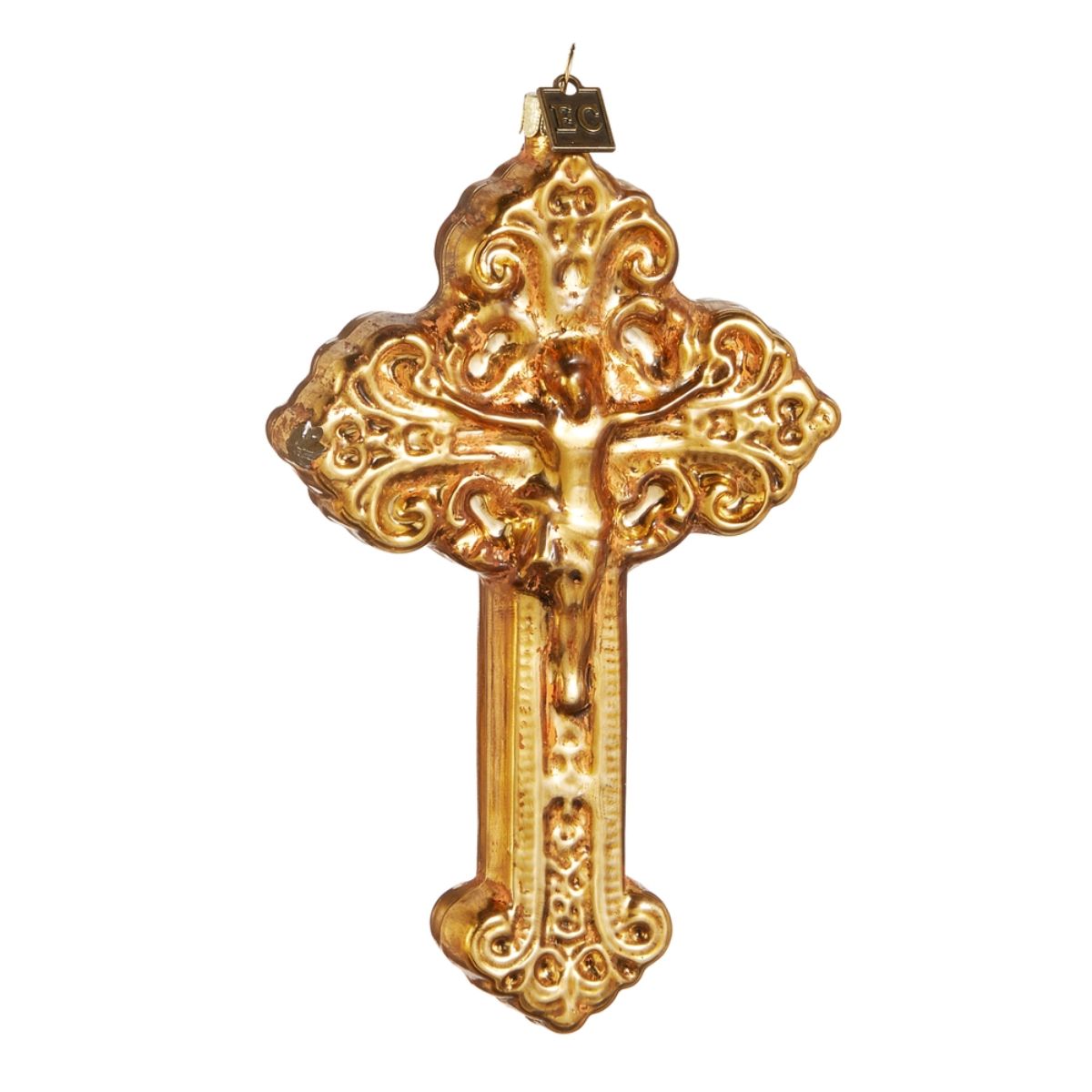 Raz EC 6.25 in. Cross of Grace Ornament