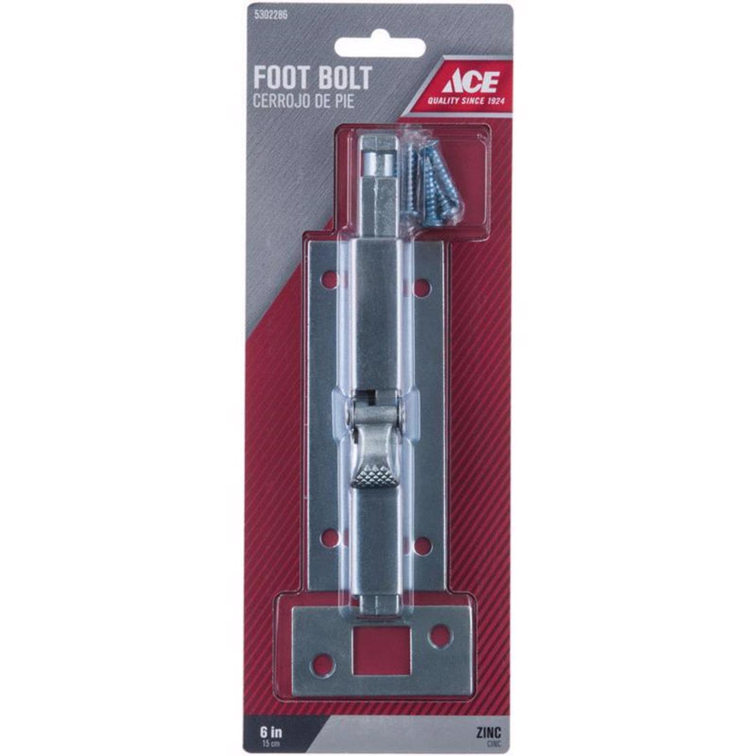 Ace Zinc-Plated Zinc ft. Bolt