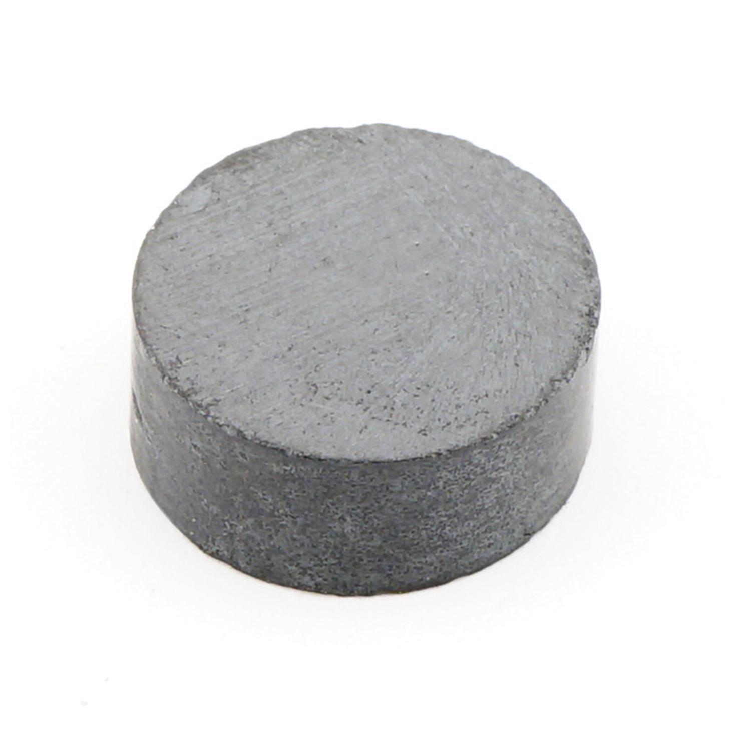 Magnet Source.187 in. L X.5 in. W Black Disc Magnets 0.5 lb. pull 10 pc
