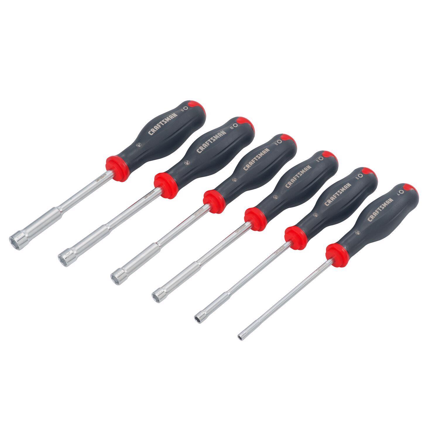 CRAFTSMAN V-Series Metric Nut Driver Set 6 pc