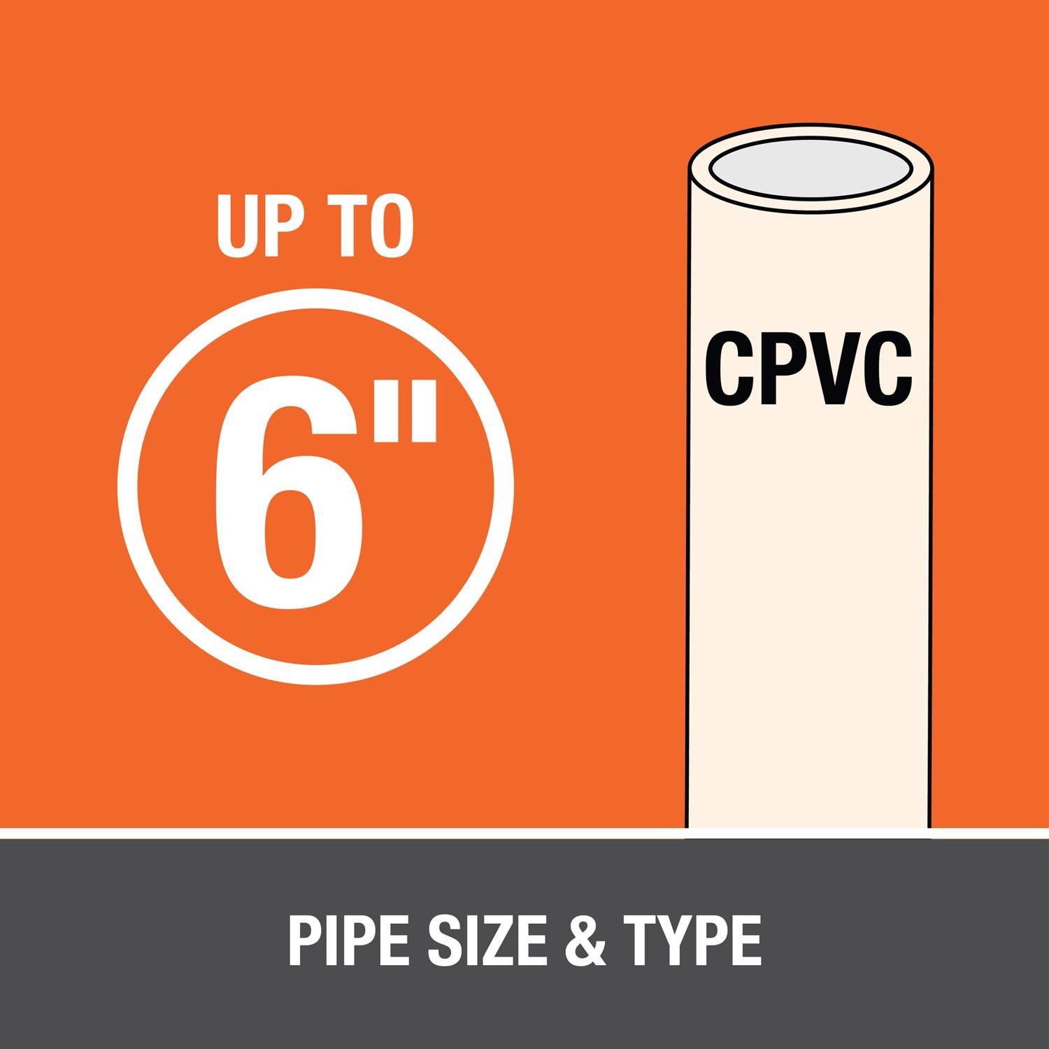 Oatey Orange Cement For CPVC 8 oz