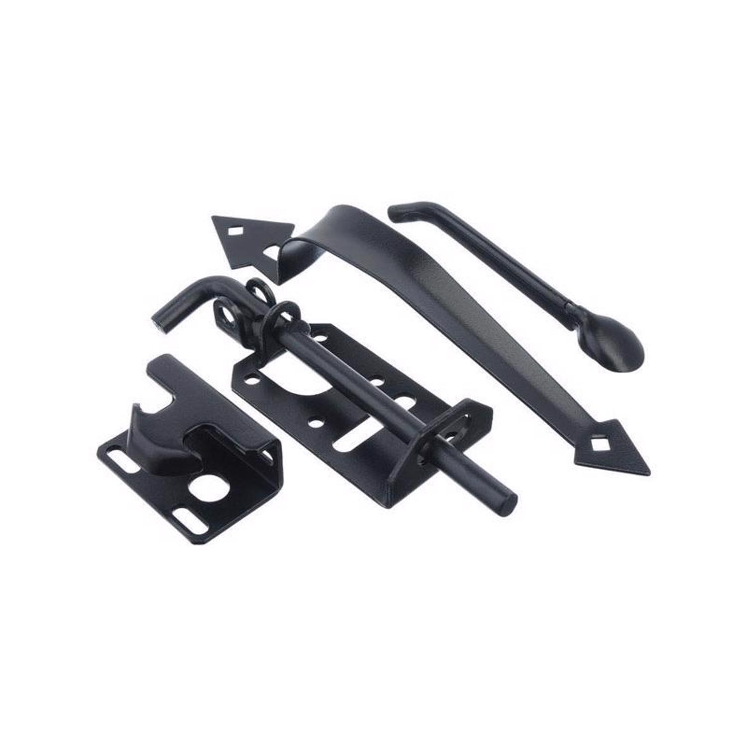 Ace 11 in. H X 3 in. W Steel Thumb Ornamental Gate Latch