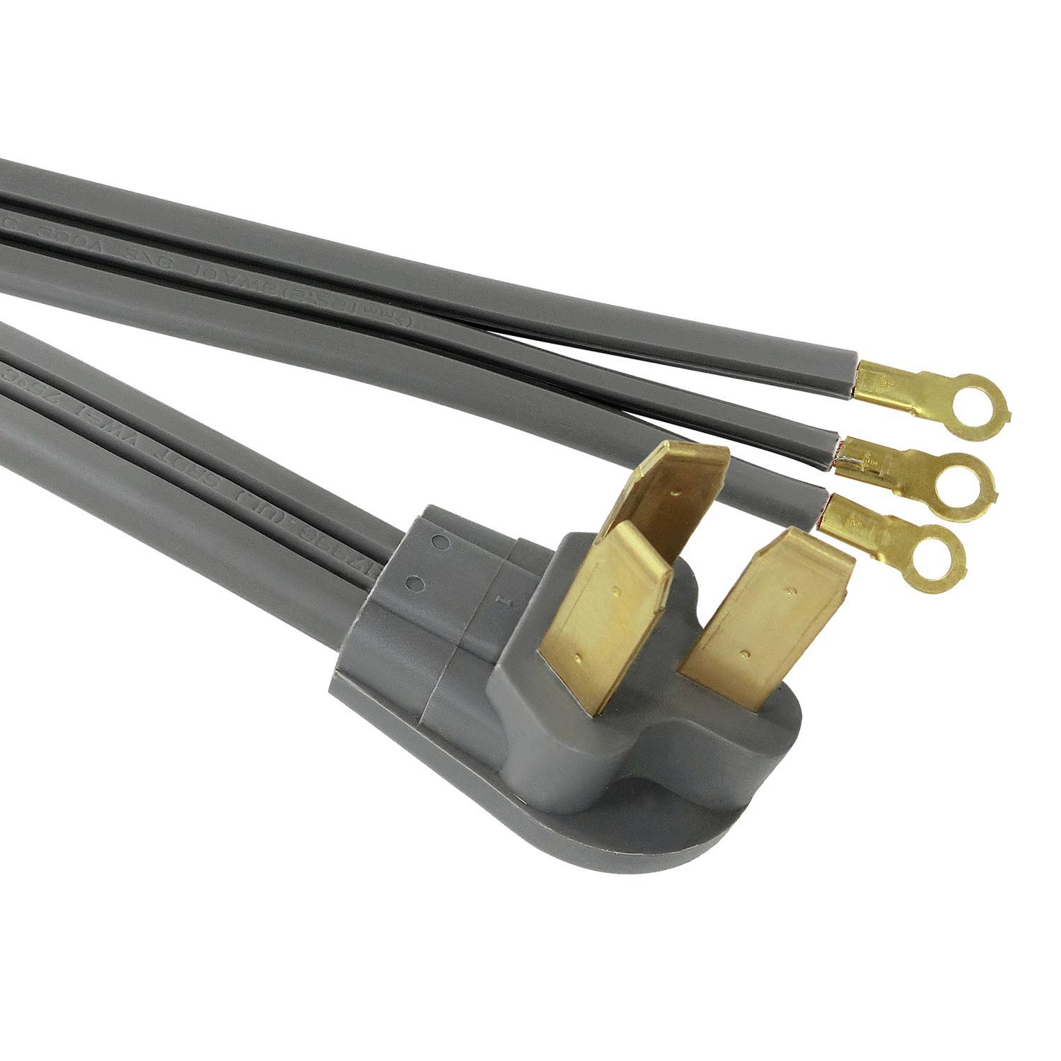 Ace 6/2 & 8/1 SRDT 125/250 V 4 ft. L Range Cord 3 Wire