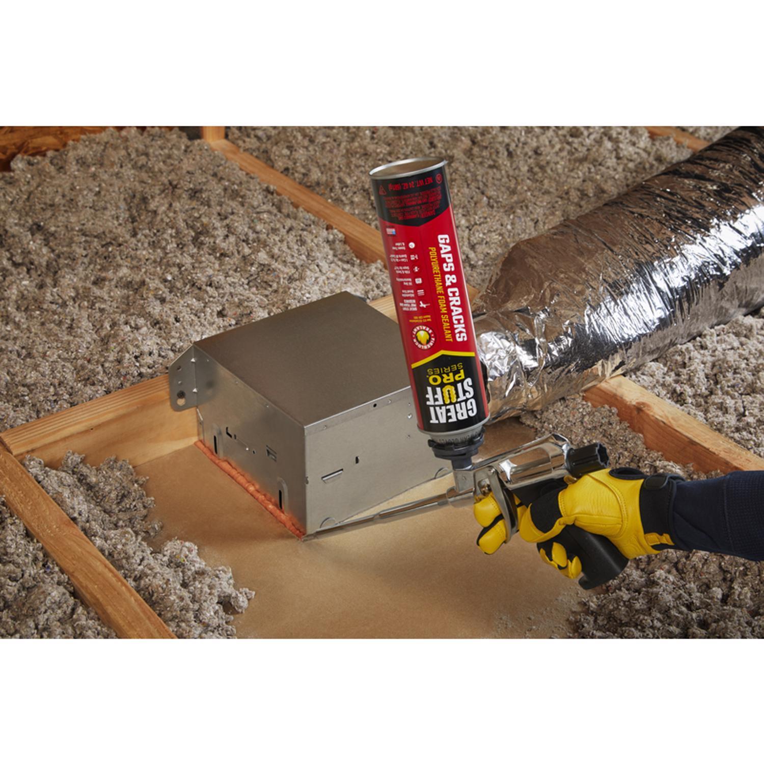 Great Stuff Gaps & Cracks Orange Polyurethane Insulating Foam Sealant 24 oz