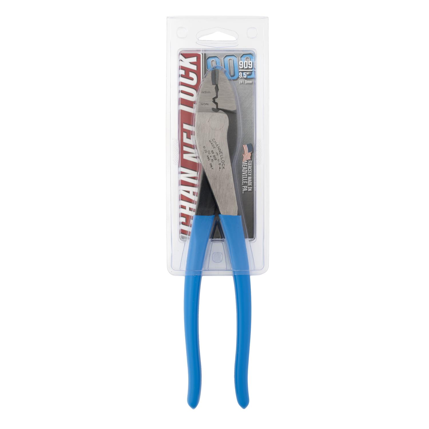 Channellock 9.5 in. Steel Crimping Pliers