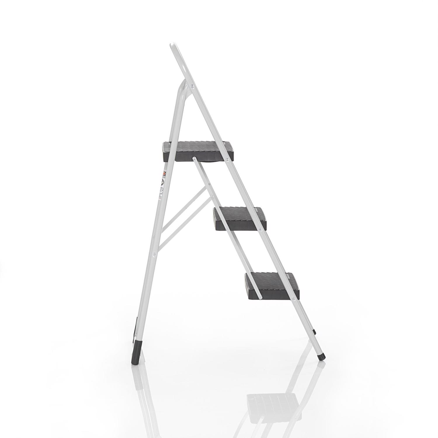 Cosco 45.27 in. H X 17.32 in. W X 27.36 in. D 200 lb. capacity 3 step Resin Step Stool