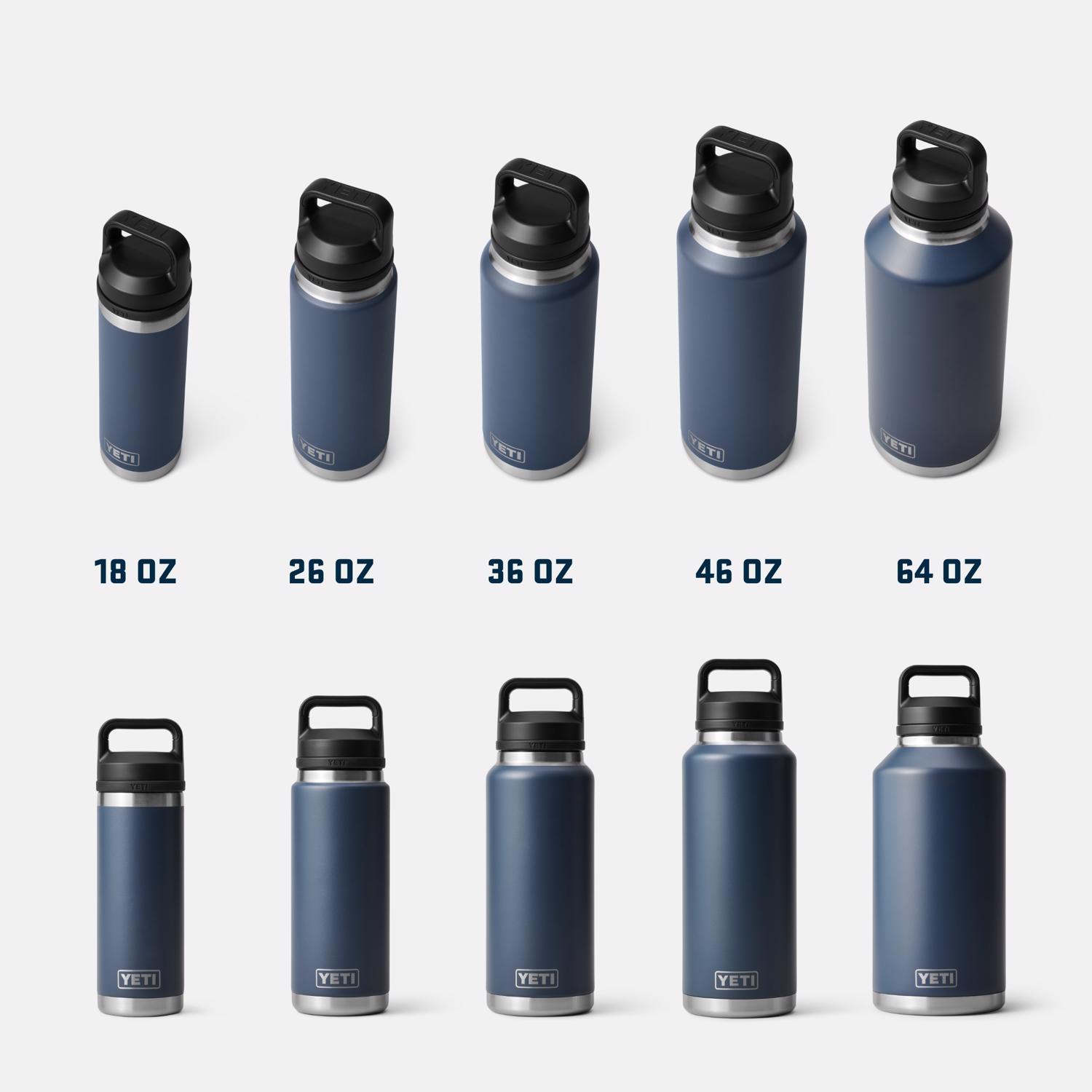 YETI Rambler 18 oz Big Wave Blue BPA Free Bottle with Chug Cap