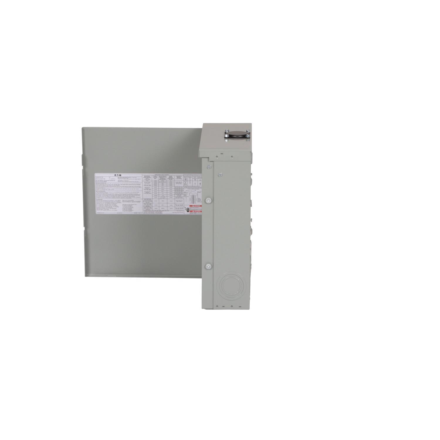 Eaton 125 amps 120/240 V 12 space 24 circuits Surface Mount Main Lug Load Center
