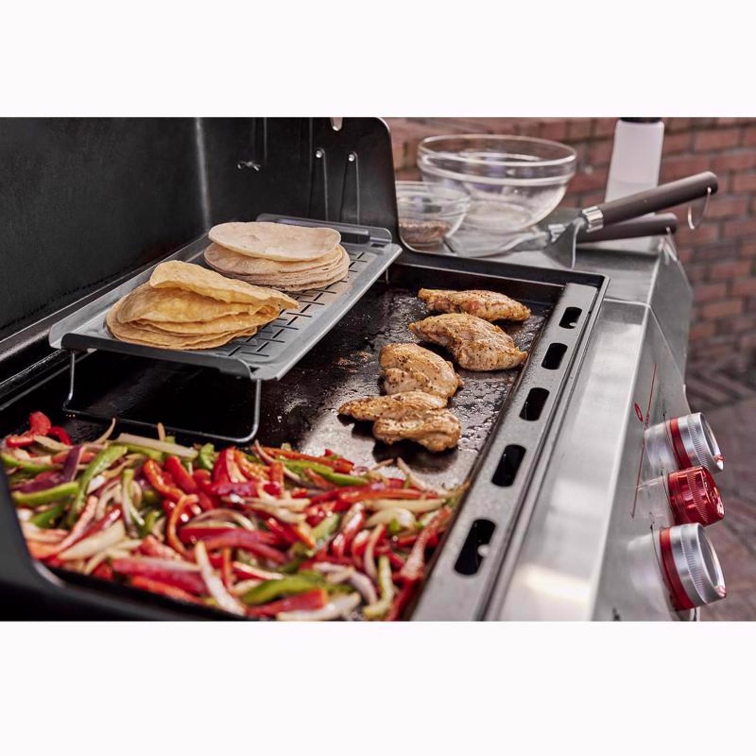 Weber Large Spirit/Searwood Rust Resistant Griddle Insert 22.7 in. L X 17.3 in. W 1 pk