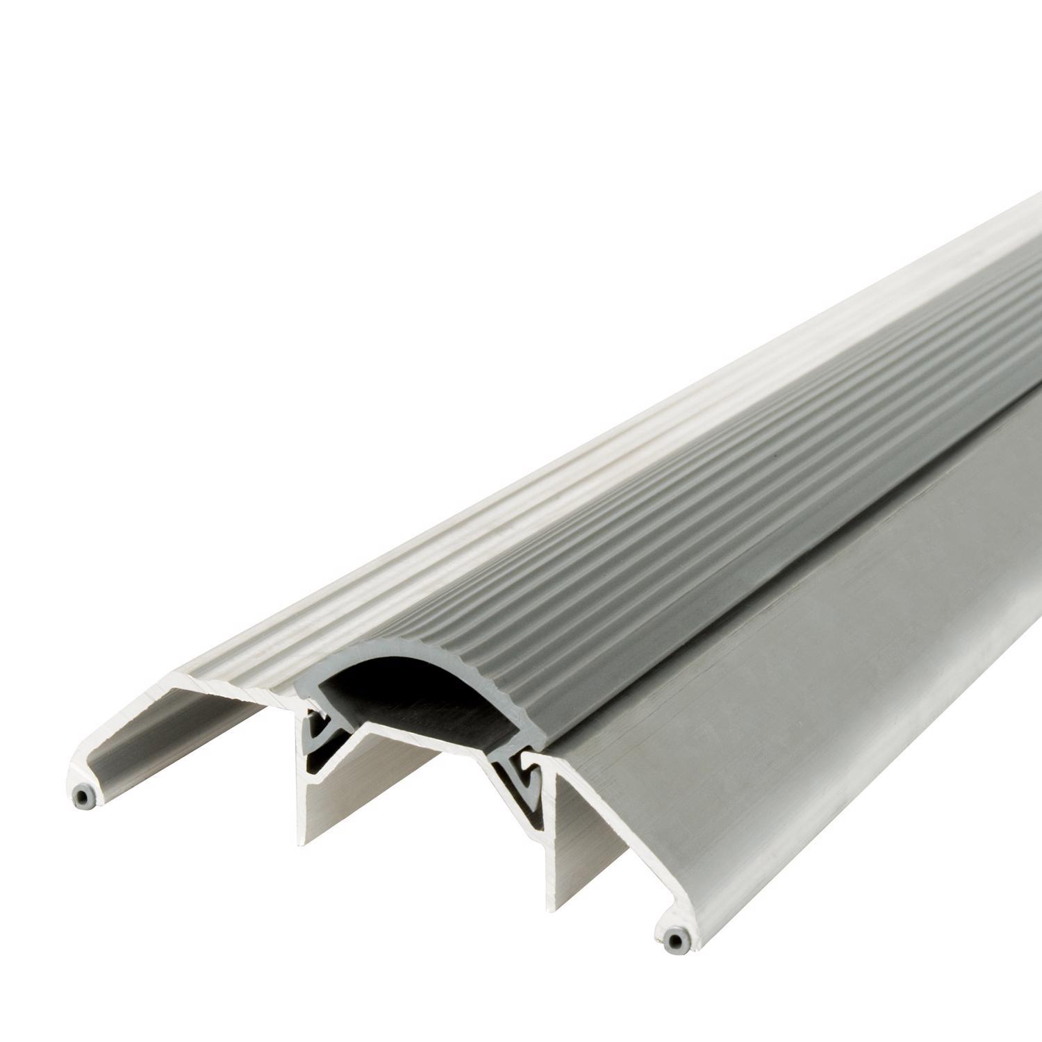 M-D Building Products 1.125 in. H X 3.75 in. W X 36 in. L Aluminum Deluxe High Threshold Silver