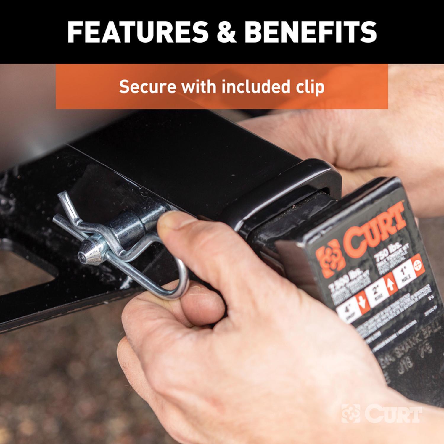 CURT Hitch Pin and Clip