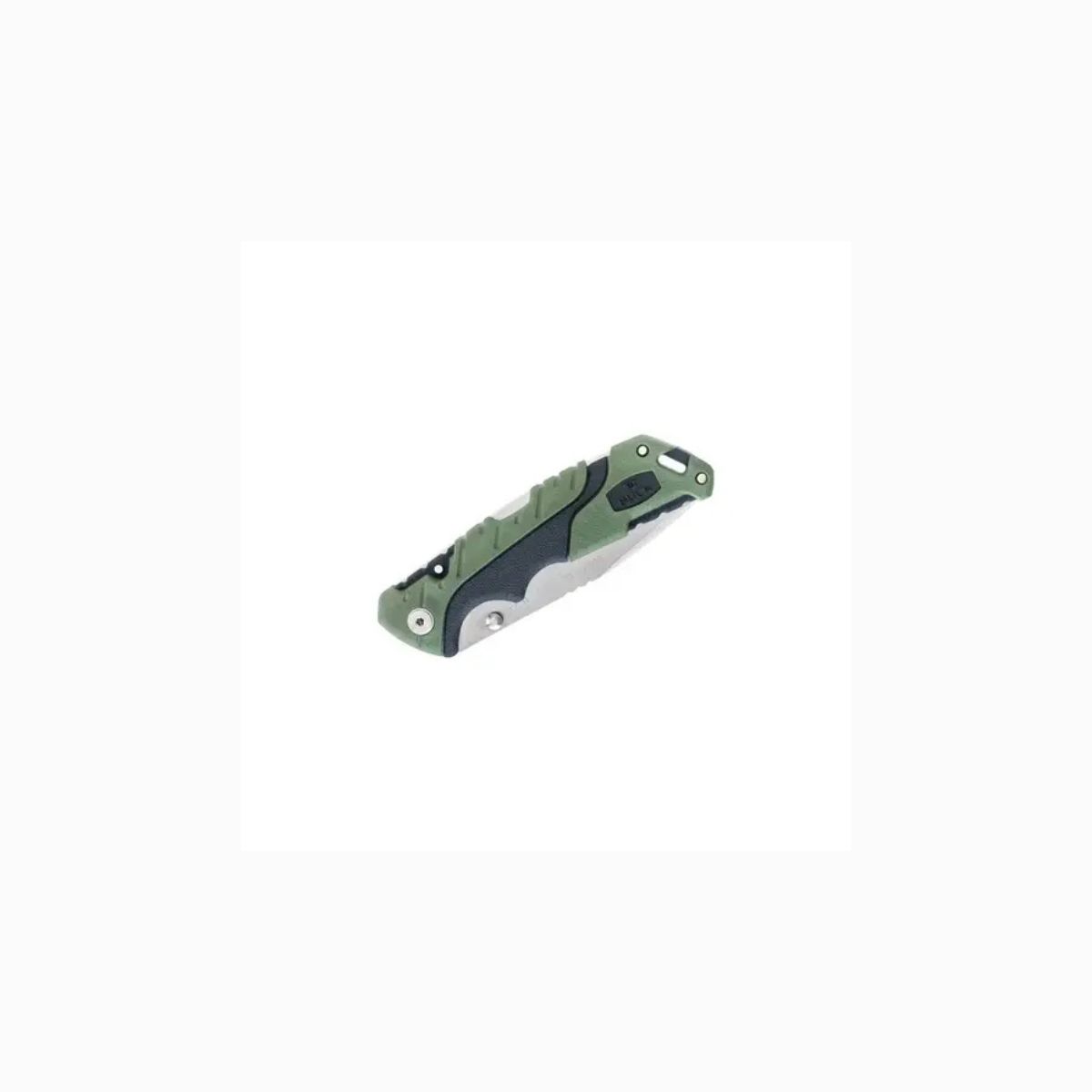 Buck Knives Folding Knife Folding Pursuit Black/Green 420 HC Steel 7.38 in.