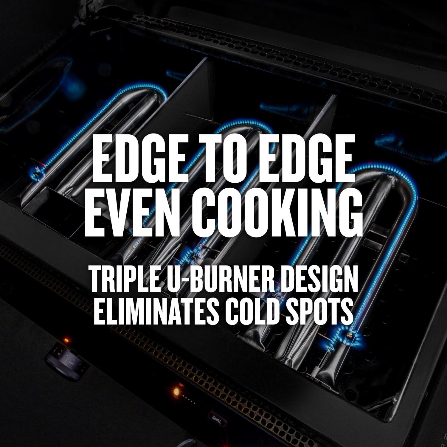 Traeger Flatrock 3 Burner Liquid Propane Outdoor Griddle Black