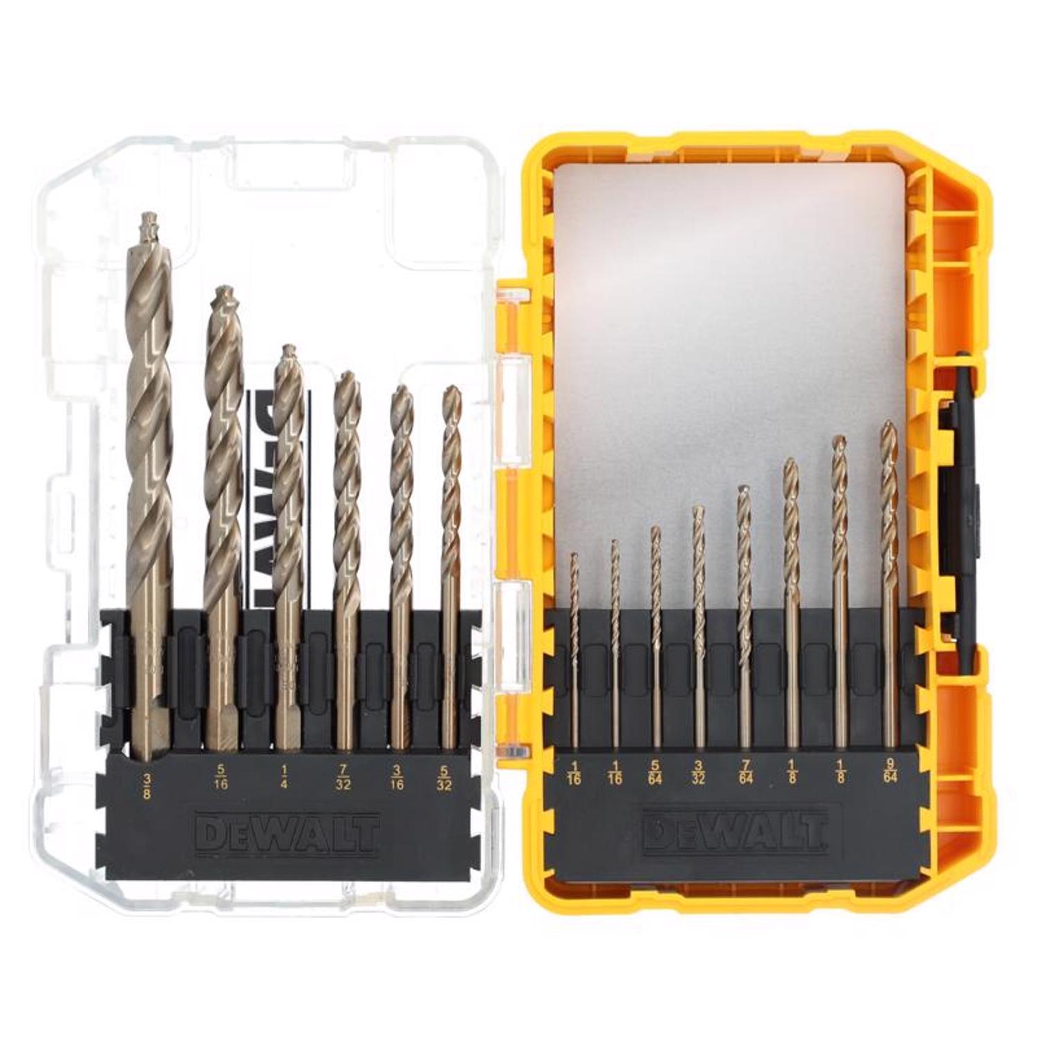 DeWalt Industrial Cobalt Drill Bit Set 14 pc