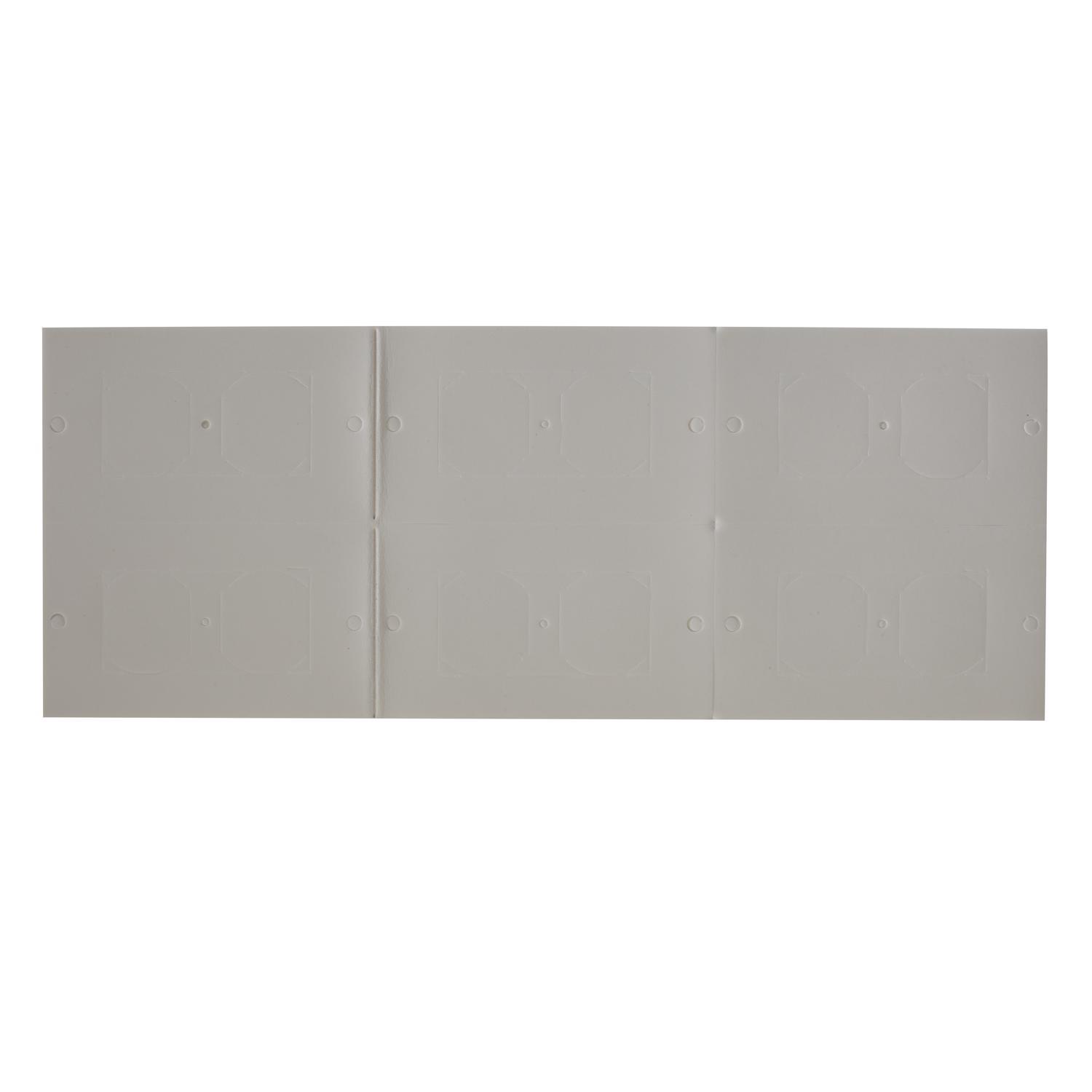 M-D Building Products White Foam Wall Plate Sealers 6 pk